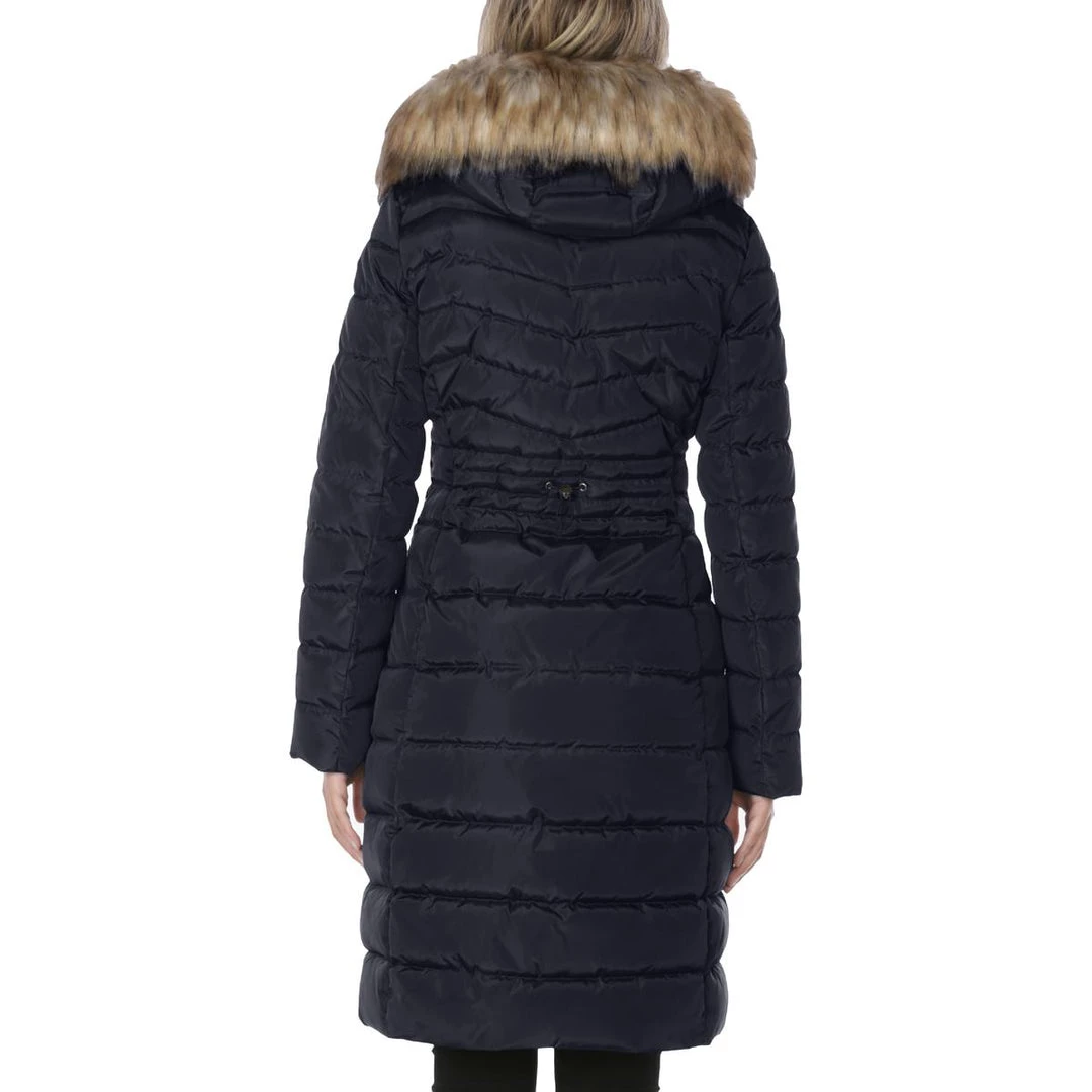 Promo 🌟 Laundry by Shelli Segal 👩 Womens Faux Fur Trim Cold Weather Parka 🧥 Coat 😀 6 Promo 🌟 Laundry by Shelli Segal 👩 Womens Faux Fur Trim Cold Weather Parka 🧥 Coat 😀 - Image 4