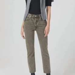 Outlet ✔️ Citizens Of Humanity 👩 women Jolene High Rise Vintage Slim Jean in Storm 🧨