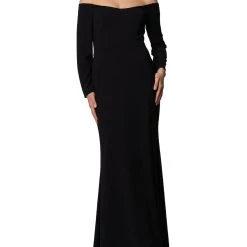 Outlet ✨ Laundry by Shelli Segal 👩 Womens Knit Long Evening 👗 Dress 🎉