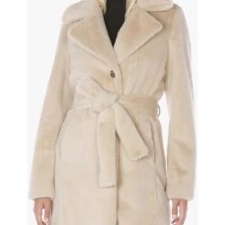 Budget 🛒 Laundry by Shelli Segal 👩 Womens Faux Fur Teddy Wrap 🧥 Coat 👍