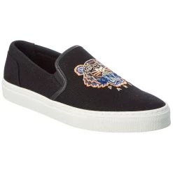 Best reviews of 🤩 men KENZO K-Skate Tiger Canvas Slip-On 👟 Sneaker 💯