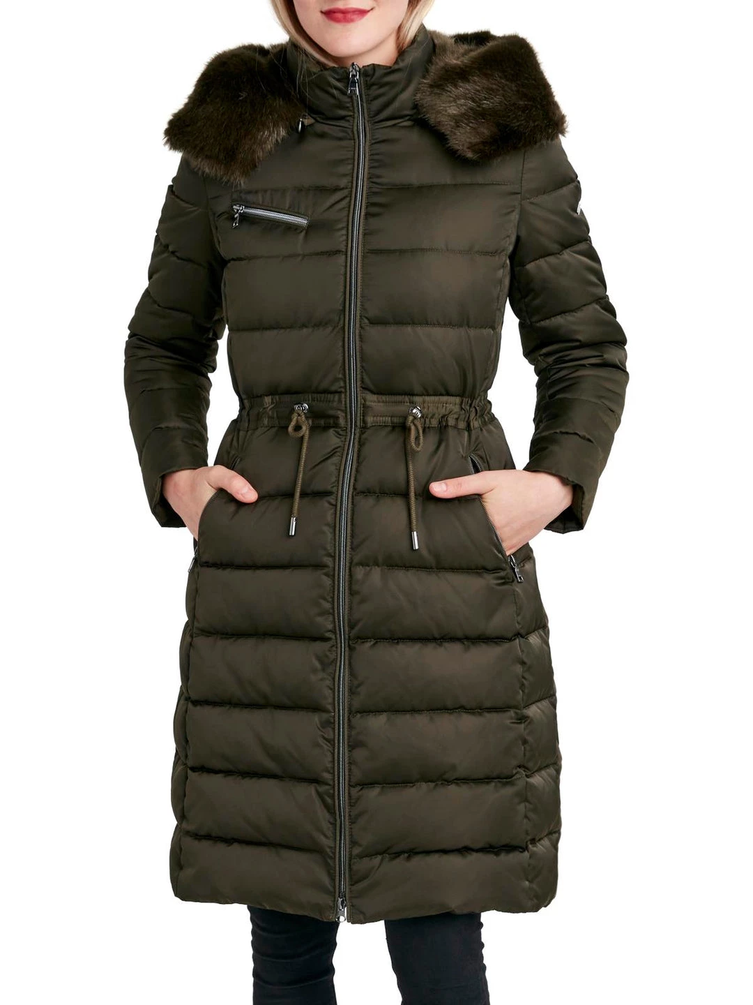 Best Pirce 🤩 Laundry by Shelli Segal 👩 Womens Satin Parka Puffer Jacket 🌟 7 Best Pirce 🤩 Laundry by Shelli Segal 👩 Womens Satin Parka Puffer Jacket 🌟 - Image 6