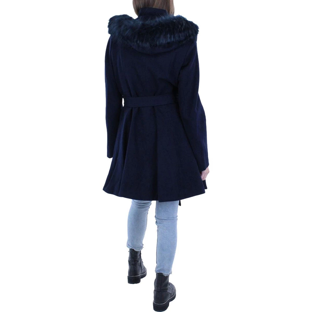 Deals 🎁 Laundry by Shelli Segal 👩 Womens Faux Fur Midi Wool 🧥 Coat 🔥 4 Deals 🎁 Laundry by Shelli Segal 👩 Womens Faux Fur Midi Wool 🧥 Coat 🔥 - Image 2