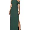 Deals ⭐ Laundry by Shelli Segal 👩 Womens Crepe Maxi Evening 👗 Dress 🌟