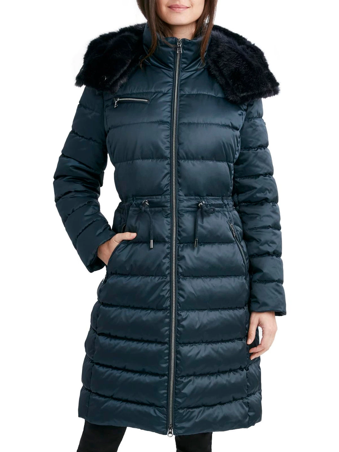 Best Pirce 🤩 Laundry by Shelli Segal 👩 Womens Satin Parka Puffer Jacket 🌟 8 Best Pirce 🤩 Laundry by Shelli Segal 👩 Womens Satin Parka Puffer Jacket 🌟 - Image 7