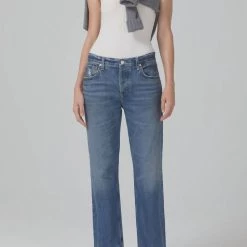 New 🎁 Citizens Of Humanity 👩 women Neve Low Slung Jean in Oasis ⭐