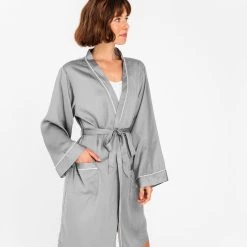 Budget 💯 Ettitude 👩 women Sateen+ Robe ⭐