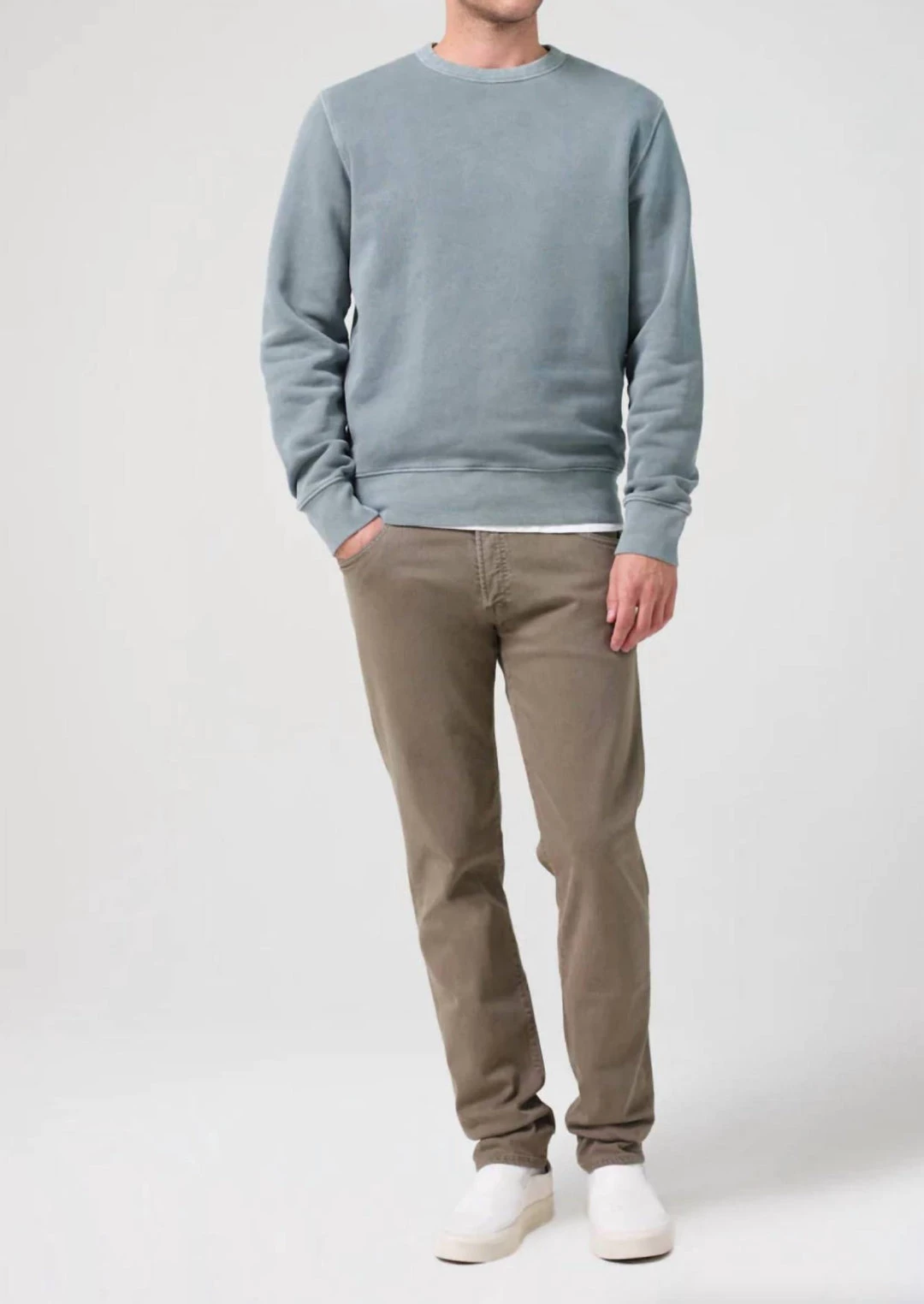 Deals π Citizens Of Humanity Men'S Gage Classic Straight 4 Way Stretch Twill Pant in Froth π 6 Deals π Citizens Of Humanity Men'S Gage Classic Straight 4 Way Stretch Twill Pant in Froth π - Image 4