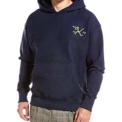 Buy 🤩 men KENZO Embroidered Hoodie 👍