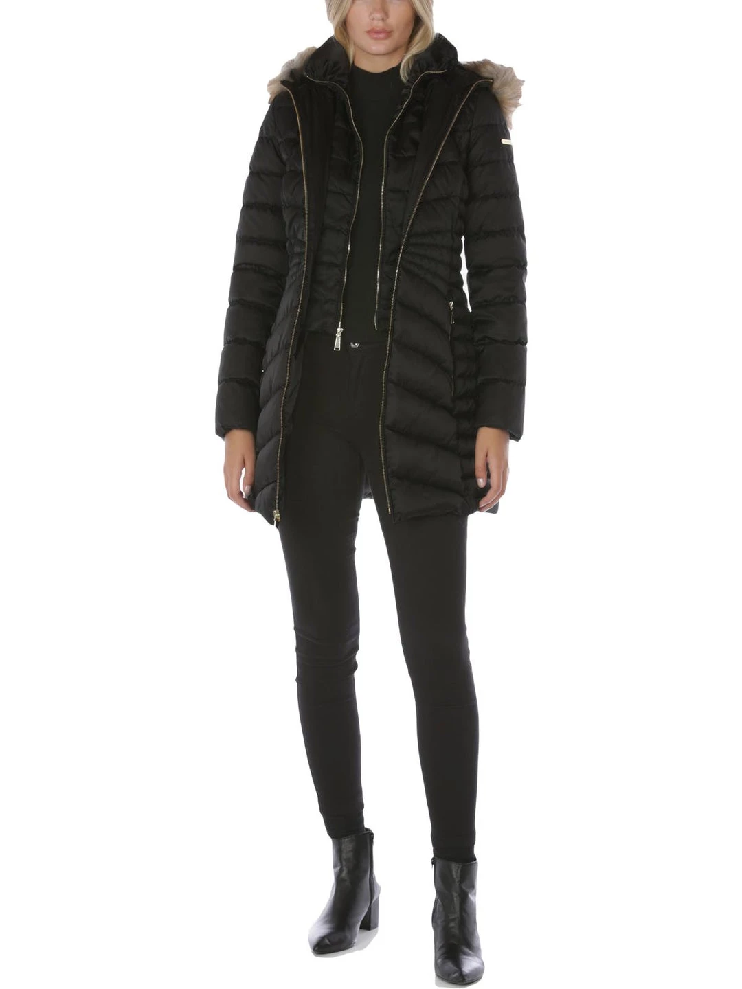 Flash Sale ๐ Laundry by Shelli Segal ๐ฉ Womens Faux Fur Hooded Puffer ๐งฅ Coat ๐ 7 Flash Sale ๐ Laundry by Shelli Segal ๐ฉ Womens Faux Fur Hooded Puffer ๐งฅ Coat ๐ - Image 5