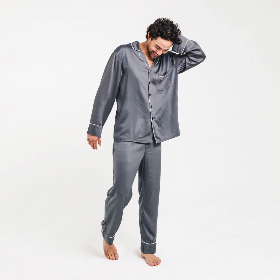 New 😍 Ettitude men Sateen PJ Pants ⭐ 3 New 😍 Ettitude men Sateen PJ Pants ⭐