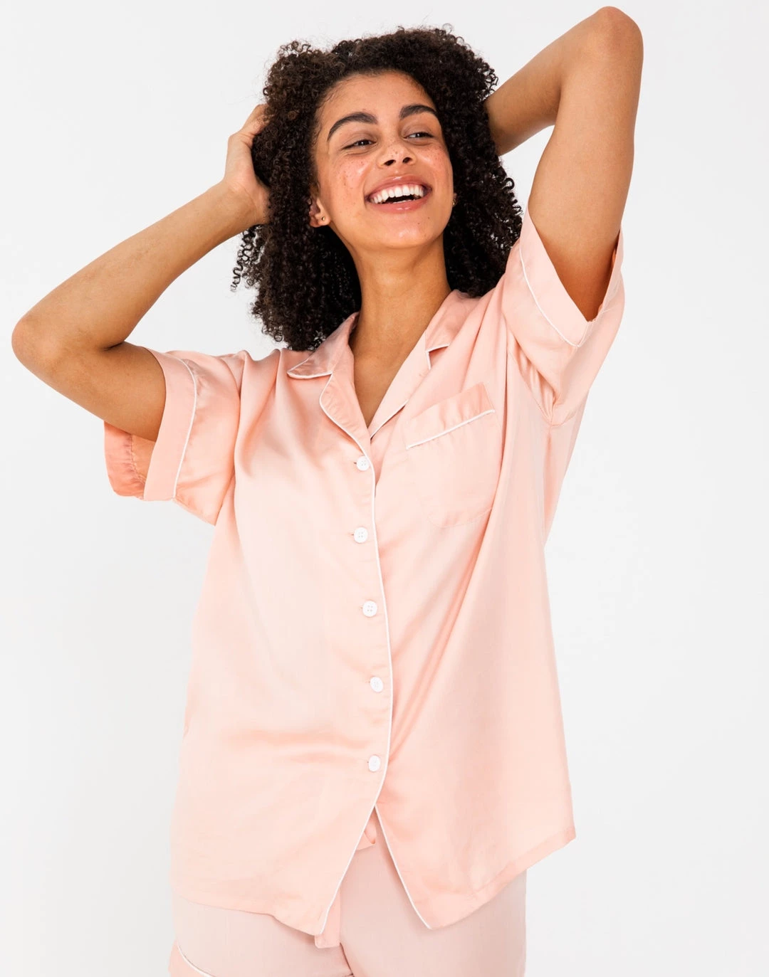 Best deal ❤️ Ettitude 👩 women Sateen Short Sleeve PJ 👕 Shirt 🛒 4 Best deal ❤️ Ettitude 👩 women Sateen Short Sleeve PJ 👕 Shirt 🛒 - Image 2