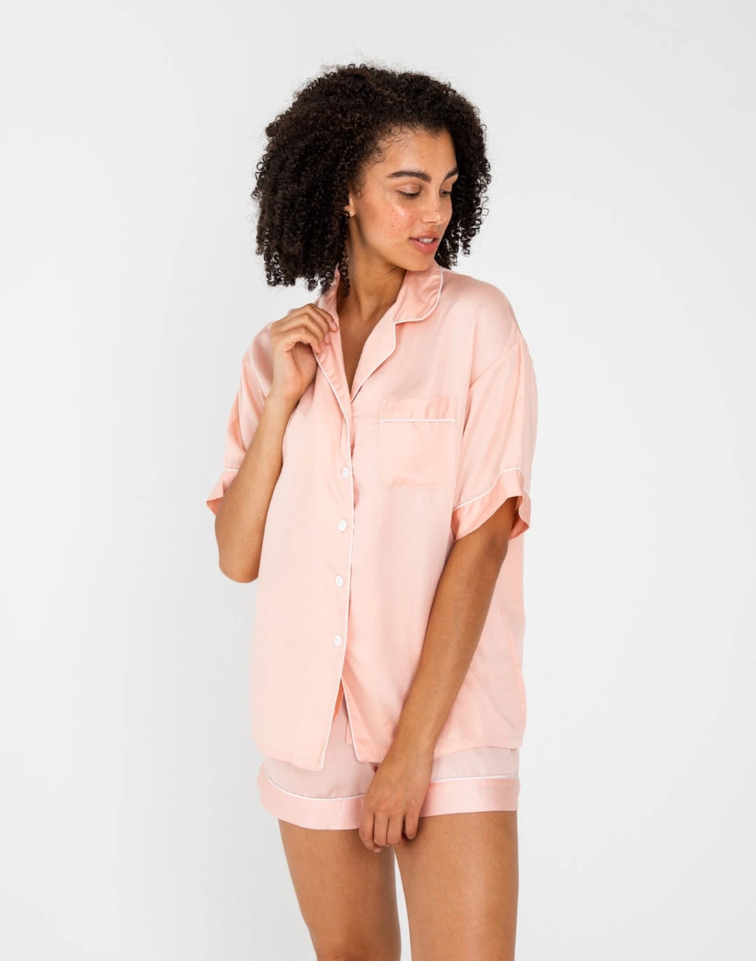 Best deal ❤️ Ettitude 👩 women Sateen Short Sleeve PJ 👕 Shirt 🛒 3 Best deal ❤️ Ettitude 👩 women Sateen Short Sleeve PJ 👕 Shirt 🛒
