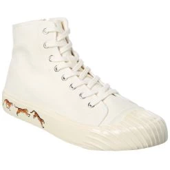Flash Sale 🛒 men KENZO School Canvas High-Top 👟 Sneaker 👍
