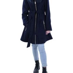Deals ๐ Laundry by Shelli Segal ๐ฉ Womens Faux Fur Midi Wool ๐งฅ Coat ๐ฅ