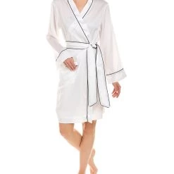 Best Sale ⌛ women ettitude Sateen Robe 🧨