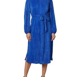 Discount 👍 Laundry by Shelli Segal 👩 Womens Pleated Long Cocktail and Party 👗 Dress ⭐