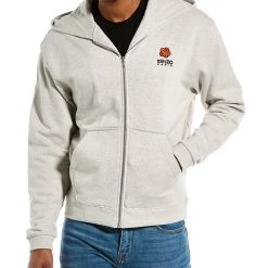 Hot Sale 🌟 men KENZO Full Zip Hoodie 🎁