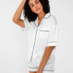 Best deal ❤️ Ettitude 👩 women Sateen Short Sleeve PJ 👕 Shirt 🛒 17 Best deal ❤️ Ettitude 👩 women Sateen Short Sleeve PJ 👕 Shirt 🛒 -Citizens Of Humanity Shop 95145110adf744159c1349e921d76074 1080x