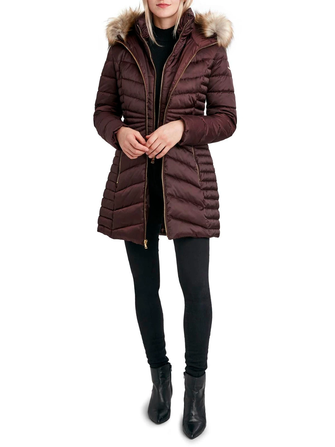 Flash Sale ๐ Laundry by Shelli Segal ๐ฉ Womens Faux Fur Hooded Puffer ๐งฅ Coat ๐ 6 Flash Sale ๐ Laundry by Shelli Segal ๐ฉ Womens Faux Fur Hooded Puffer ๐งฅ Coat ๐ - Image 4