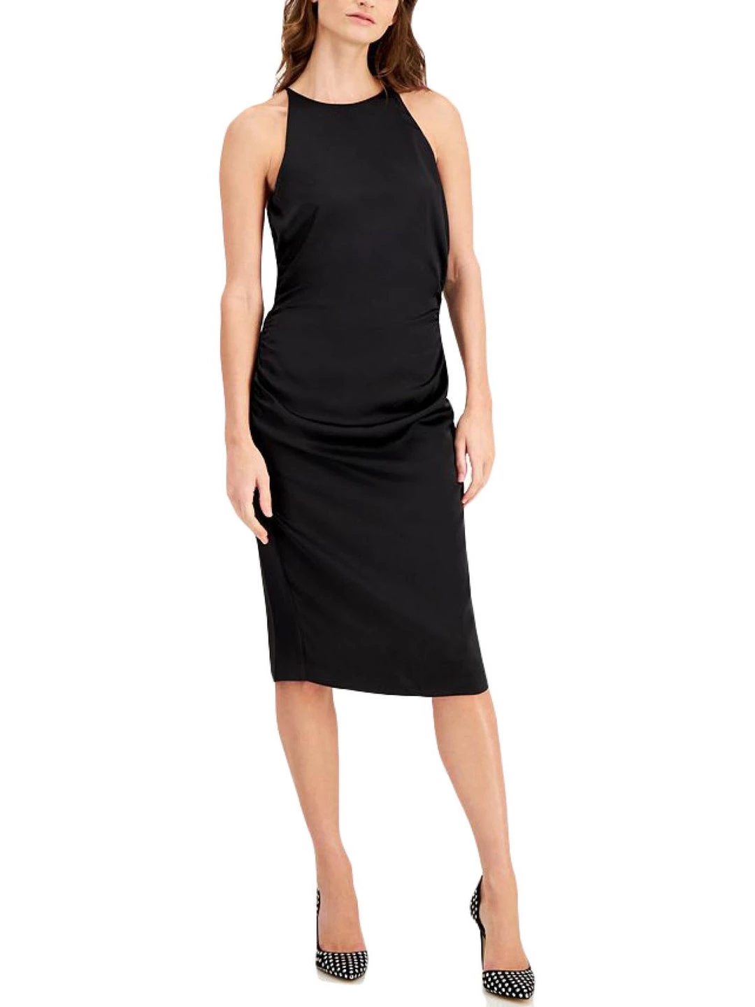 Cheap ❤️ Laundry by Shelli Segal 👩 Womens Satin Ruched Cocktail and Party 👗 Dress ❤️ 3 Cheap ❤️ Laundry by Shelli Segal 👩 Womens Satin Ruched Cocktail and Party 👗 Dress ❤️