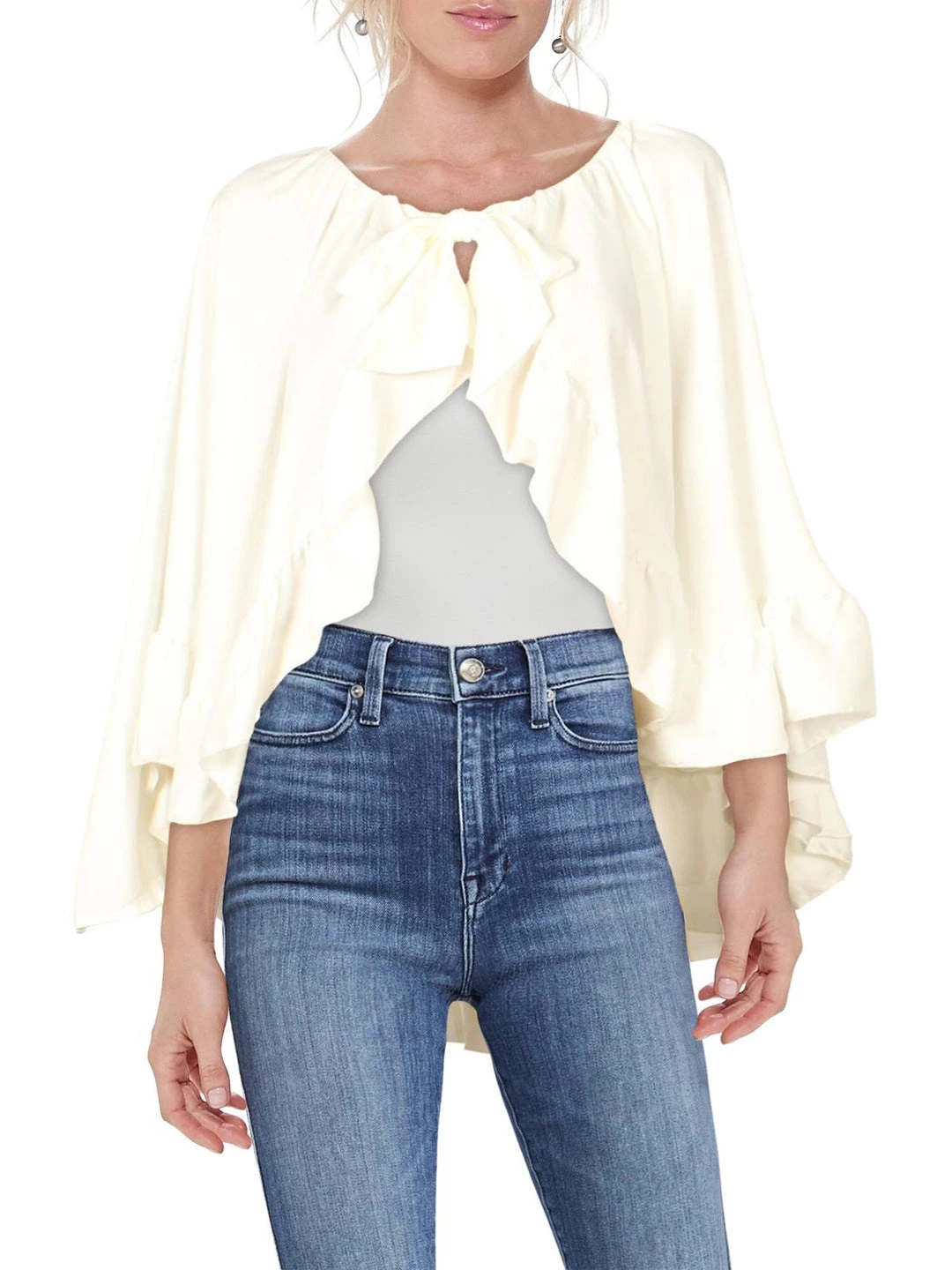 Best reviews of ๐ฅฐ Laundry by Shelli Segal ๐ฉ Womens Silk Tie Front Poncho Top ๐คฉ 3 Best reviews of ๐ฅฐ Laundry by Shelli Segal ๐ฉ Womens Silk Tie Front Poncho Top ๐คฉ