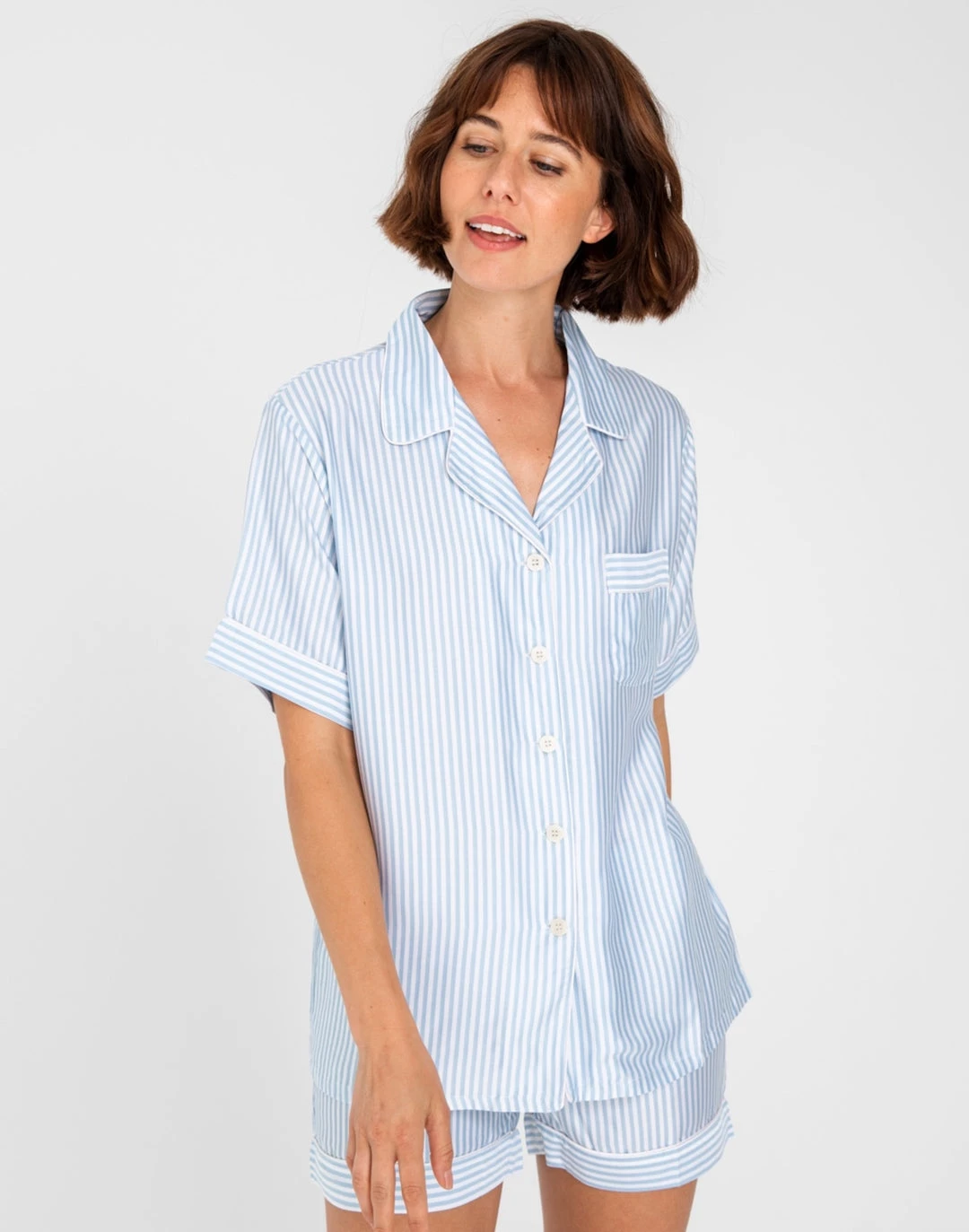 Best deal ❤️ Ettitude 👩 women Sateen Short Sleeve PJ 👕 Shirt 🛒 9 Best deal ❤️ Ettitude 👩 women Sateen Short Sleeve PJ 👕 Shirt 🛒 - Image 7