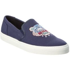 Best deal 🥰 men KENZO K-Skate Tiger Canvas Slip-On 👟 Sneaker 🥰