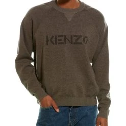 Discount ๐คฉ men KENZO Wool-Blend Sweater ๐