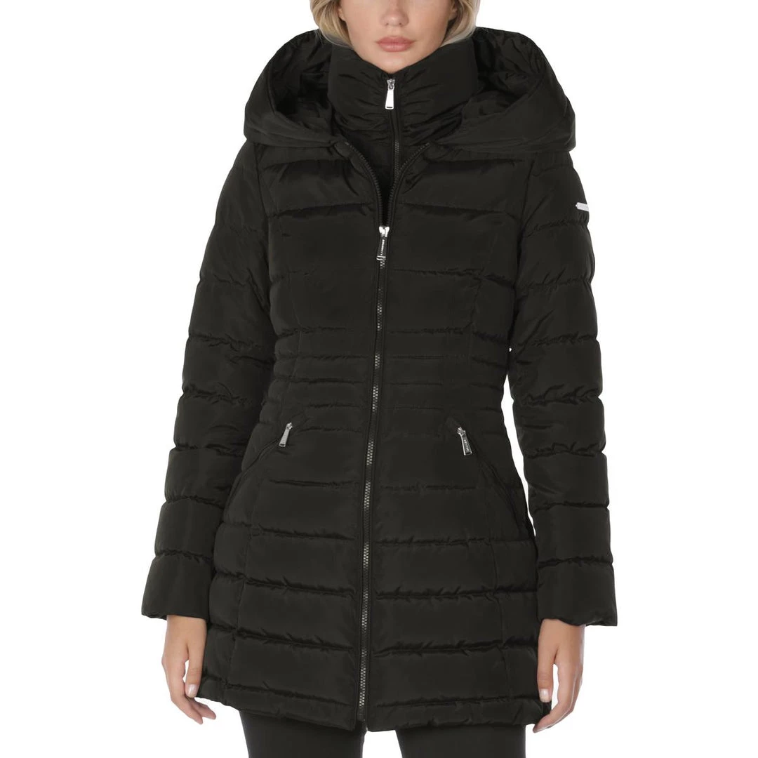 Best Sale 🎁 Laundry by Shelli Segal 👩 Womens Quilted Hooded Puffer 🧥 Coat ✨ 7 Best Sale 🎁 Laundry by Shelli Segal 👩 Womens Quilted Hooded Puffer 🧥 Coat ✨ - Image 5
