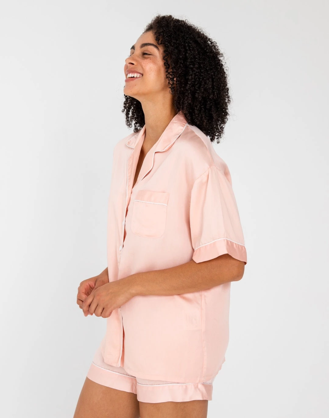 Best deal ❤️ Ettitude 👩 women Sateen Short Sleeve PJ 👕 Shirt 🛒 5 Best deal ❤️ Ettitude 👩 women Sateen Short Sleeve PJ 👕 Shirt 🛒 - Image 3