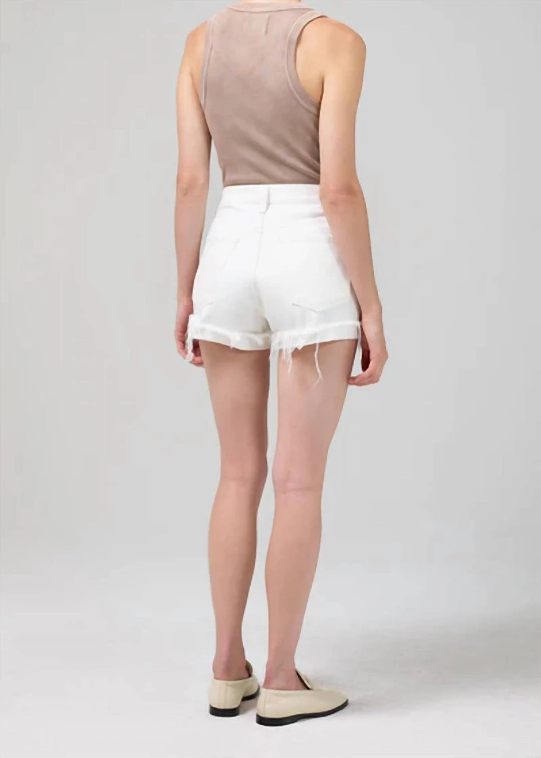 Best reviews of 🤩 Citizens Of Humanity 👩 women Frieda Cuff Shorts in Chalk 🥰 4 Best reviews of 🤩 Citizens Of Humanity 👩 women Frieda Cuff Shorts in Chalk 🥰 - Image 2