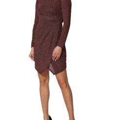 Promo 🔔 Laundry by Shelli Segal 👩 Womens Metallic Short Mini 👗 Dress 🔥