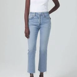 Coupon 😉 Citizens Of Humanity 👩 women Sacha Wide Leg Jean in Semitropic 😉