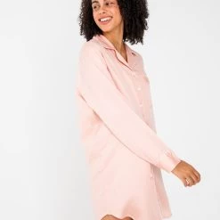 Wholesale 🔥 Ettitude 👩 women Sateen Sleep 👚 Shirt ❤️