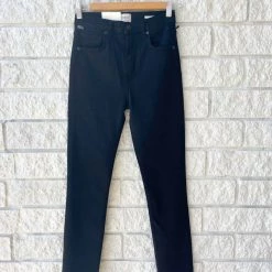 Buy 🔔 Citizens Of Humanity 👩 women Olivia High Rise Slim Pant in Plush Black 👍