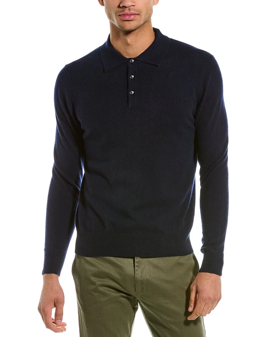 Cheapest 🌟 men Qi Cashmere Polo Sweater ❤️ 3 Cheapest 🌟 men Qi Cashmere Polo Sweater ❤️