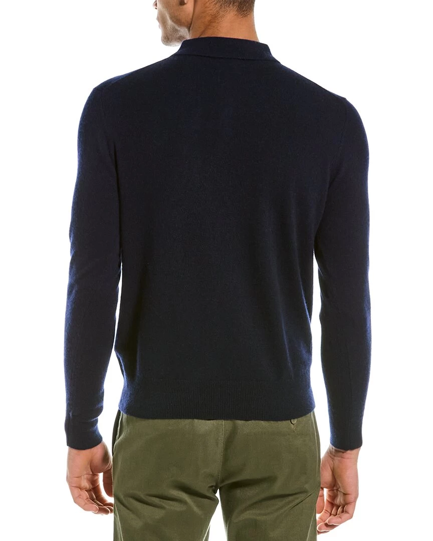 Cheapest 🌟 men Qi Cashmere Polo Sweater ❤️ 4 Cheapest 🌟 men Qi Cashmere Polo Sweater ❤️ - Image 2