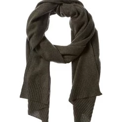 Outlet 🧨 men Qi Cashmere Jersey Cashmere Scarf 🛒