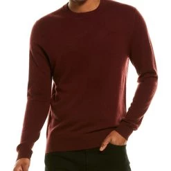 Brand new 👍 men Qi Solid Cashmere Crewneck Sweater 🥰